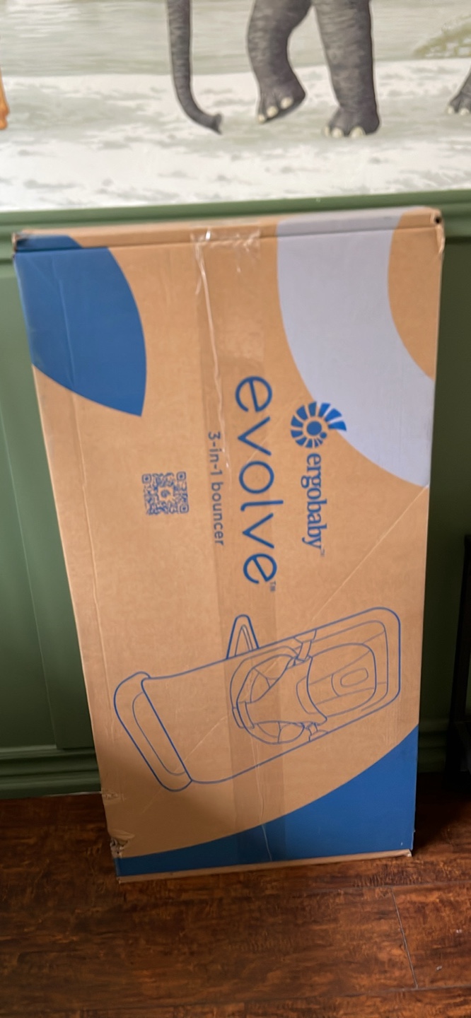 Brand new: Ergobaby Evolve 3-in-1 Bouncer - Midnight Blue