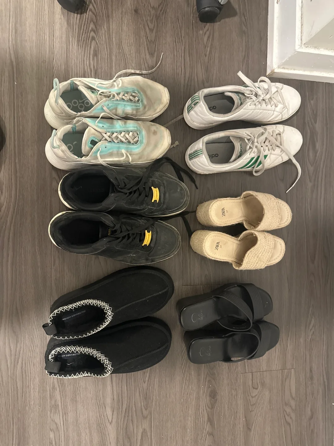 Assorted Shoes - Adidas, Nike, Zara, Kelsi Dagger thumbnail