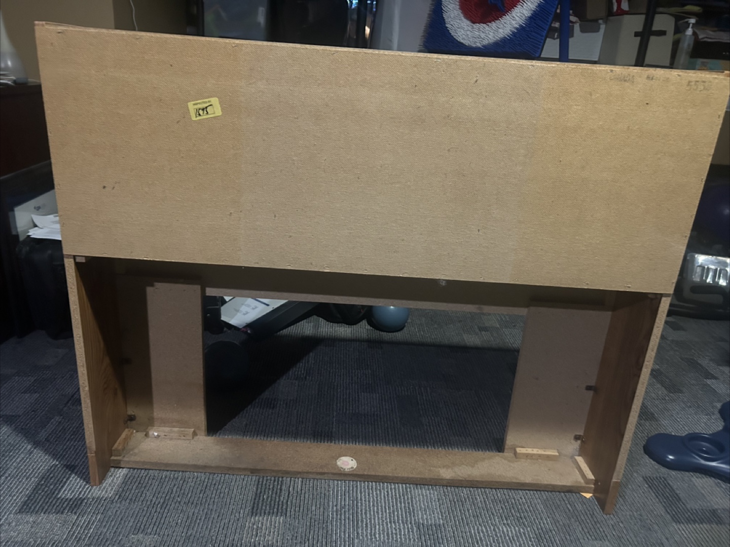 Wooden Single Bed Frame with Storage & Desk Hutch - photo 3