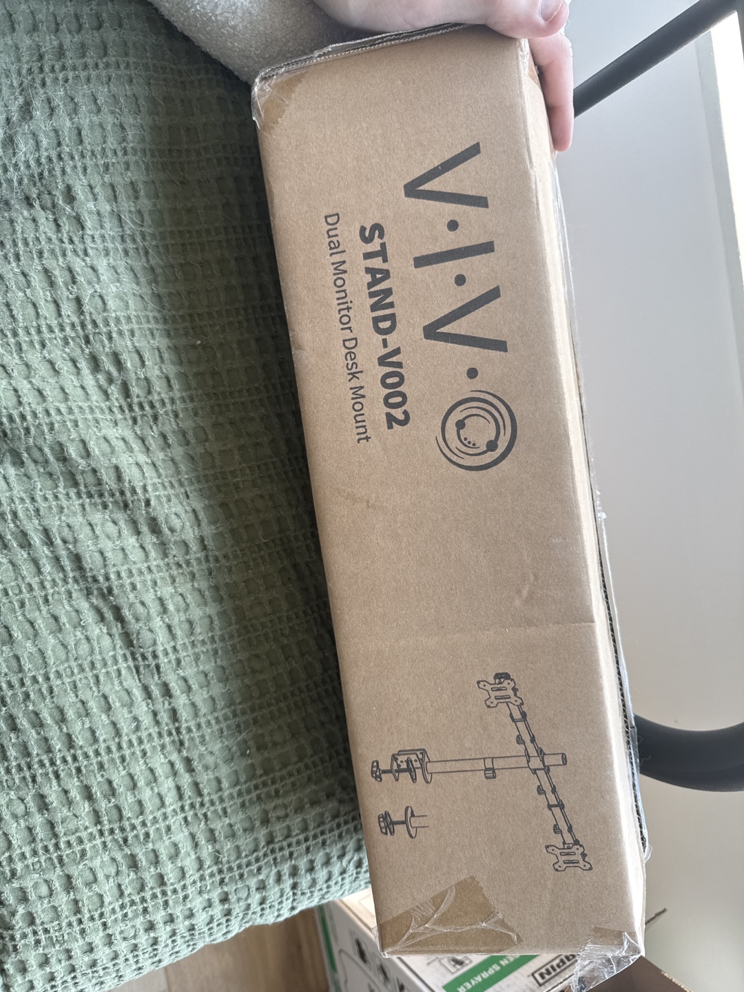 VIVO STAND-V002 Dual Monitor Desk Mount - photo 2