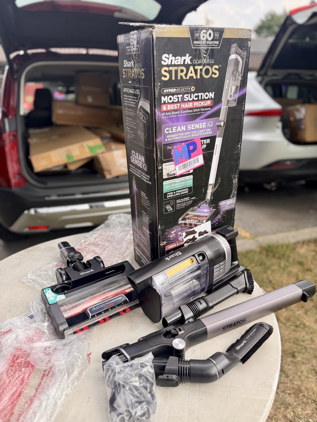 Shark Cordless Stratos Stick Vacuum - Like New!