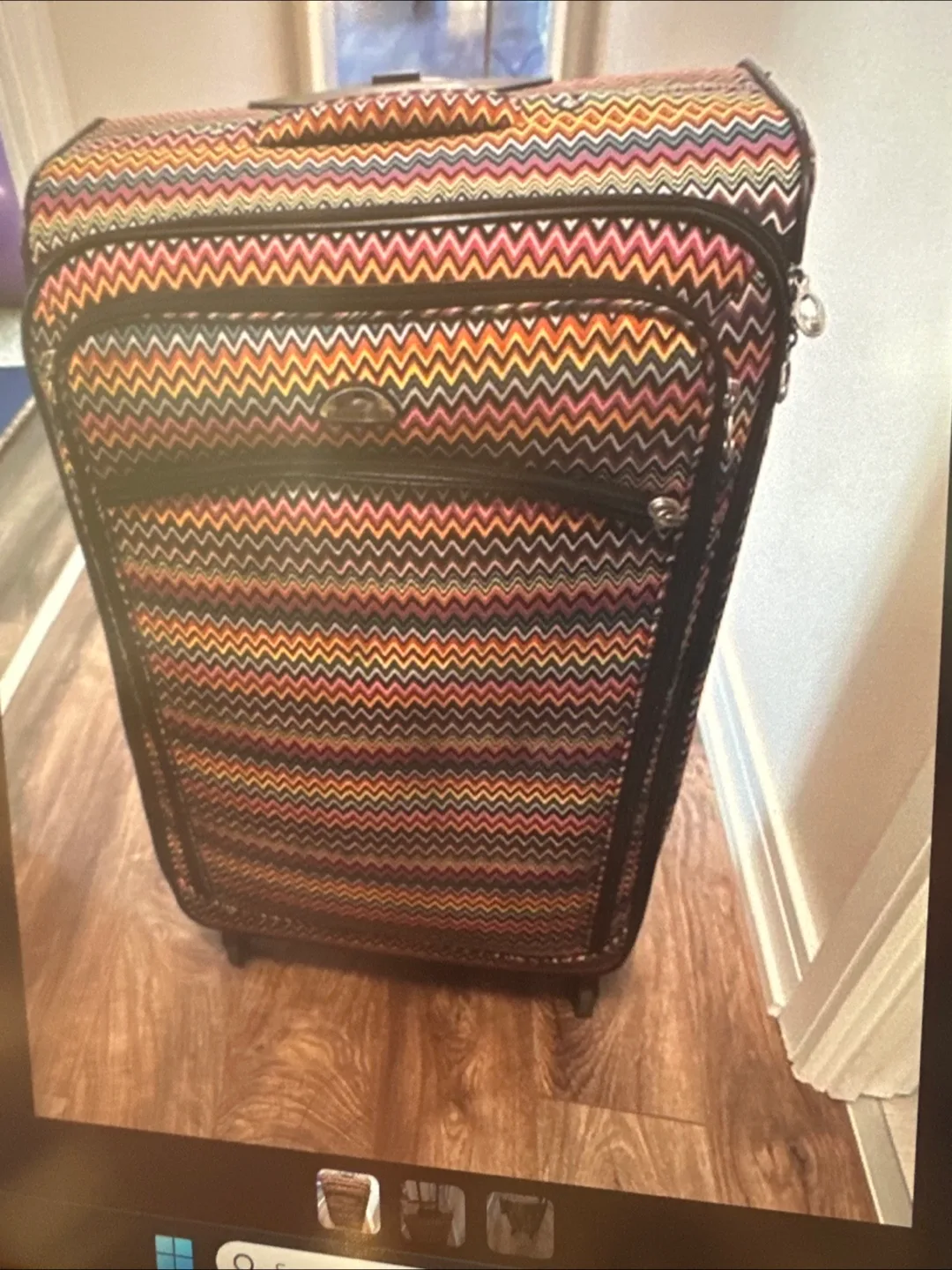 28” Soft-Sided Rolling Suitcase thumbnail