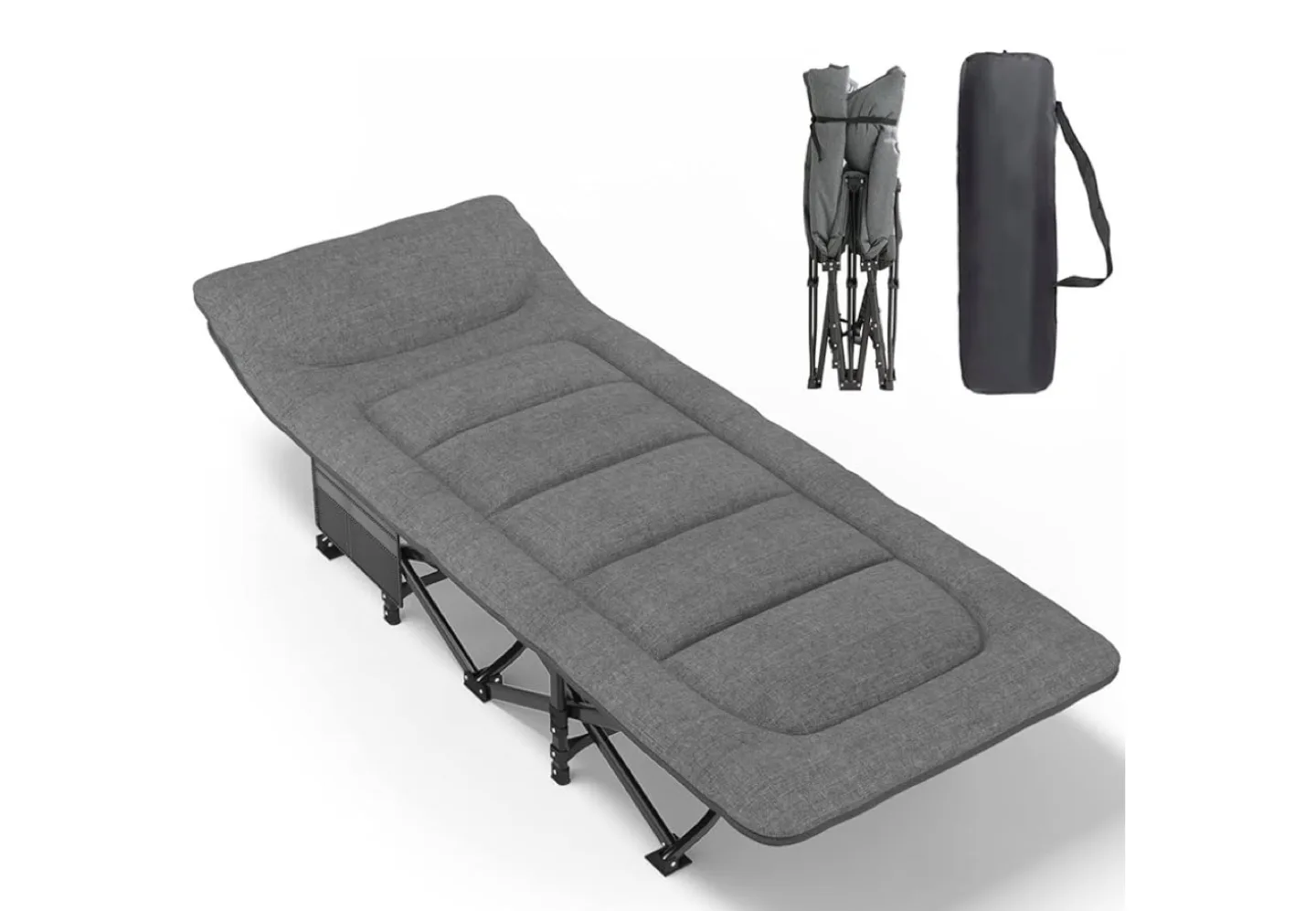 450lb Capacity Portable Folding Camping Cot thumbnail