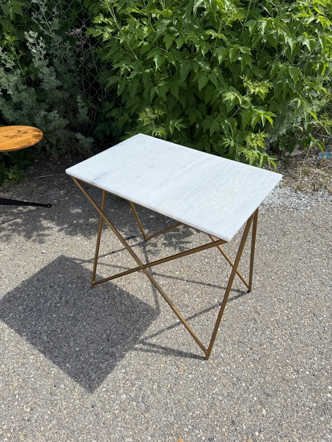 Marble Top Accent Table thumbnail