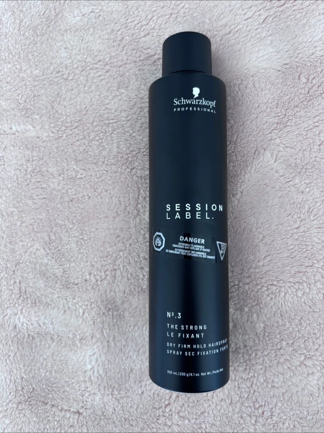 Schwarzkopf Session Label. The Strong Hairspray thumbnail