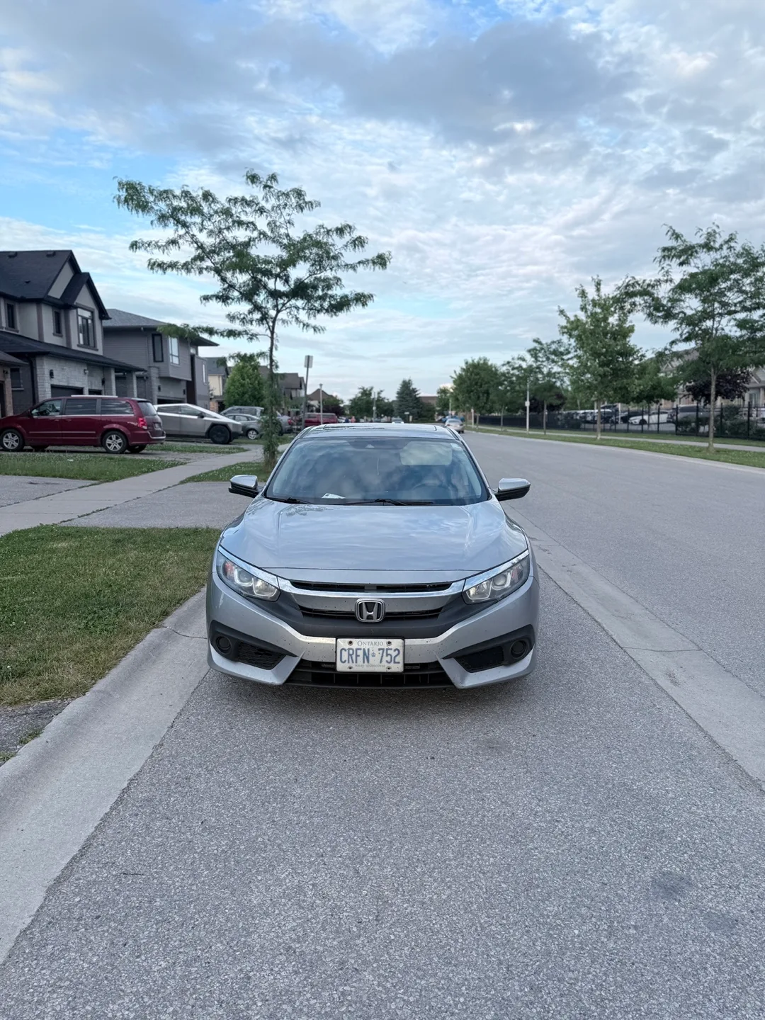 Honda Civic Ex 2018 Automatic - Silver Sedan thumbnail