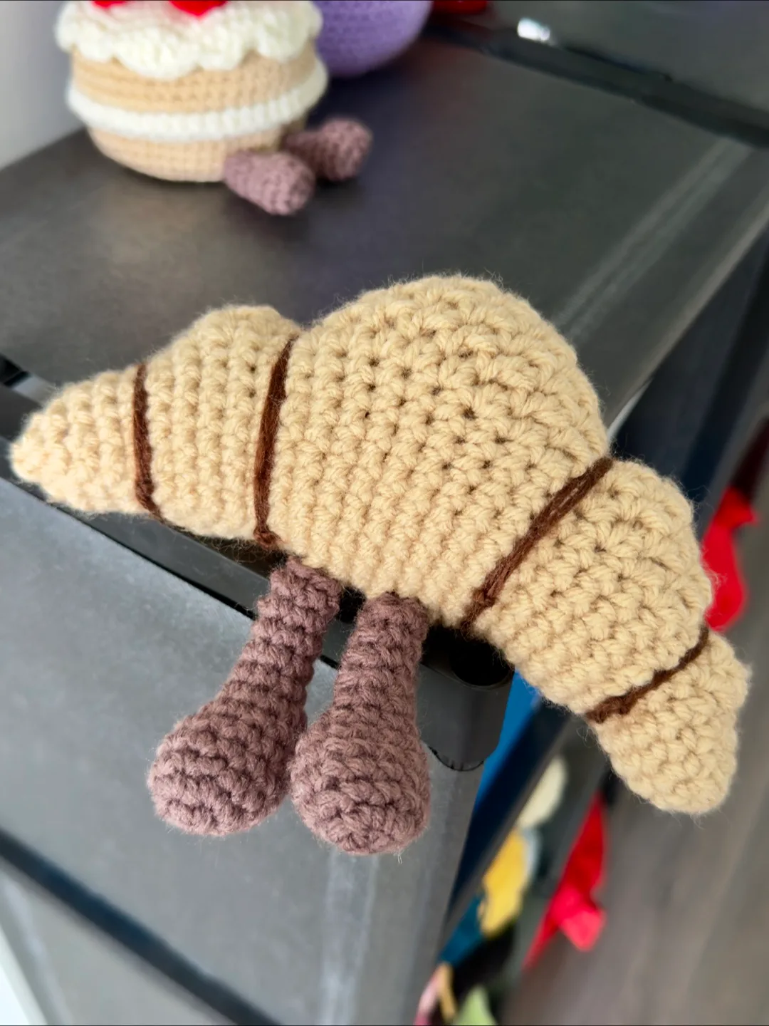 Crochet Jellycat Croissant thumbnail