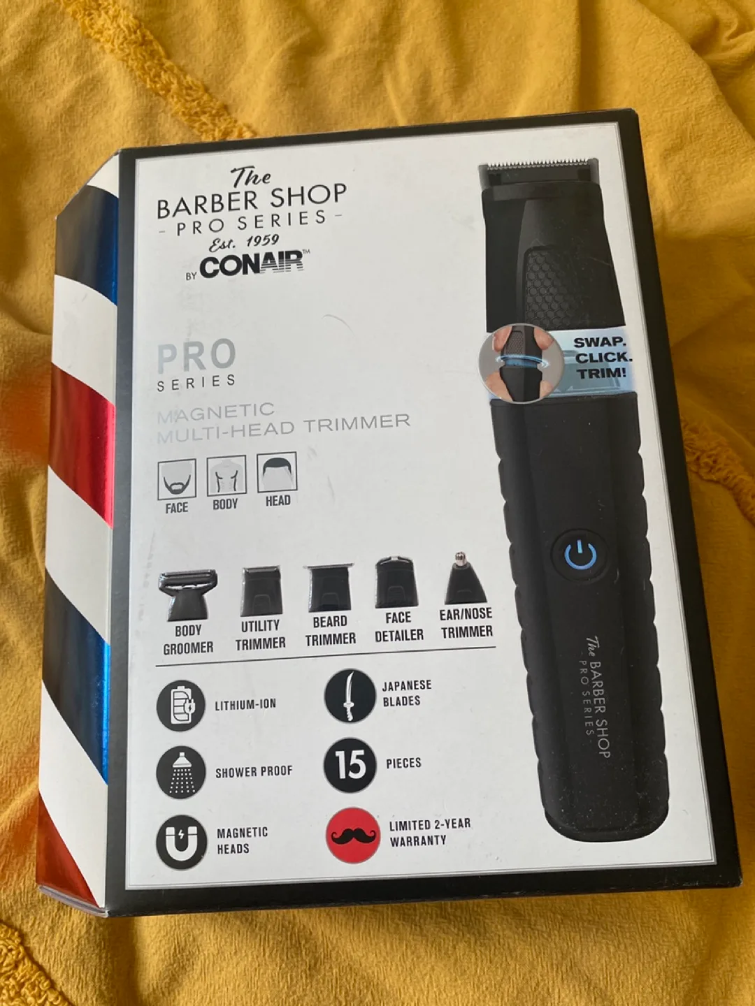 The Barber Shop Pro Series Multi-Head Trimmer by Conair thumbnail