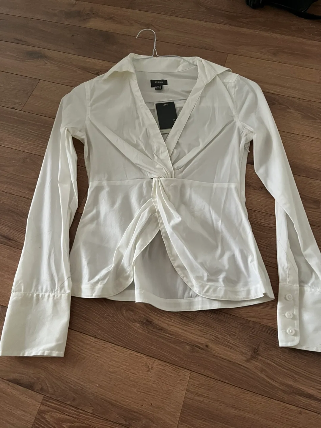 New Mexx White Blouse - tag still attached thumbnail