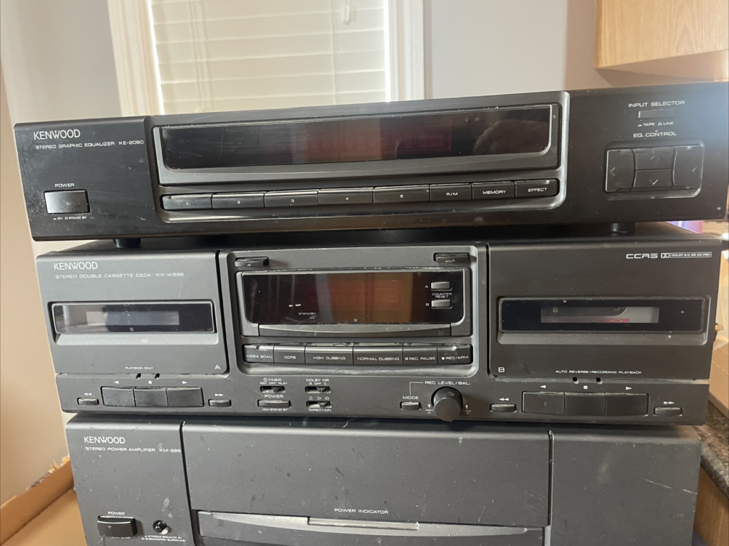 Vintage Kenwood Stereo System - photo 4