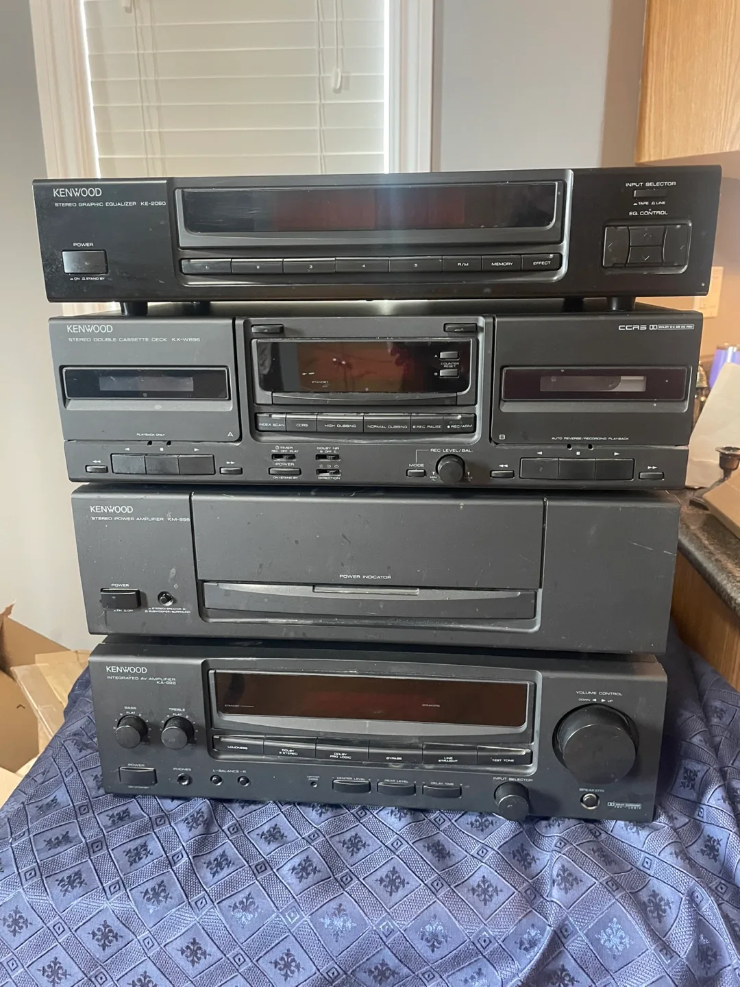 Vintage Kenwood Stereo System thumbnail