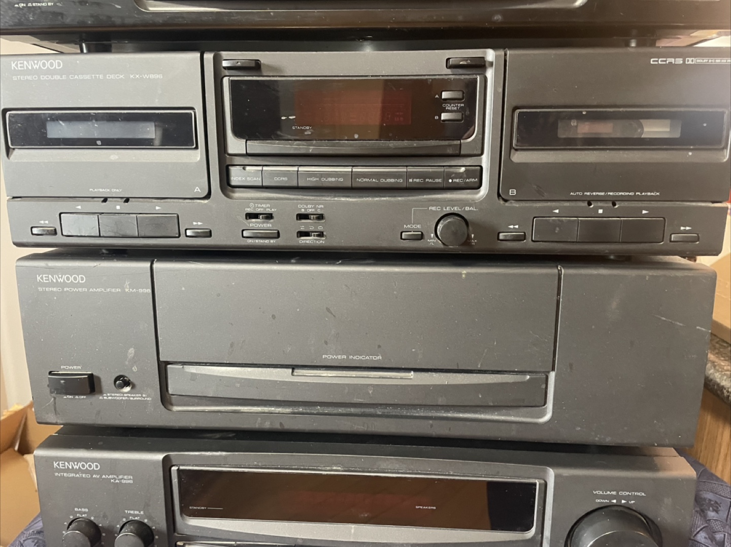Vintage Kenwood Stereo System - photo 3