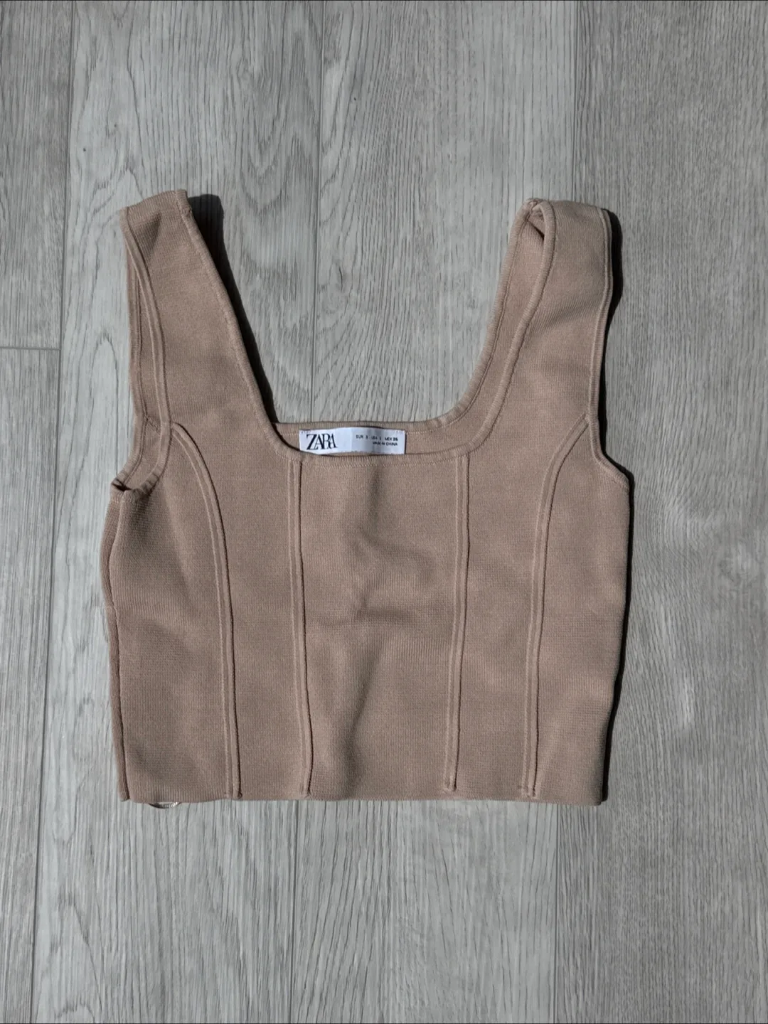🤎 Zara Knit Top - Size S thumbnail