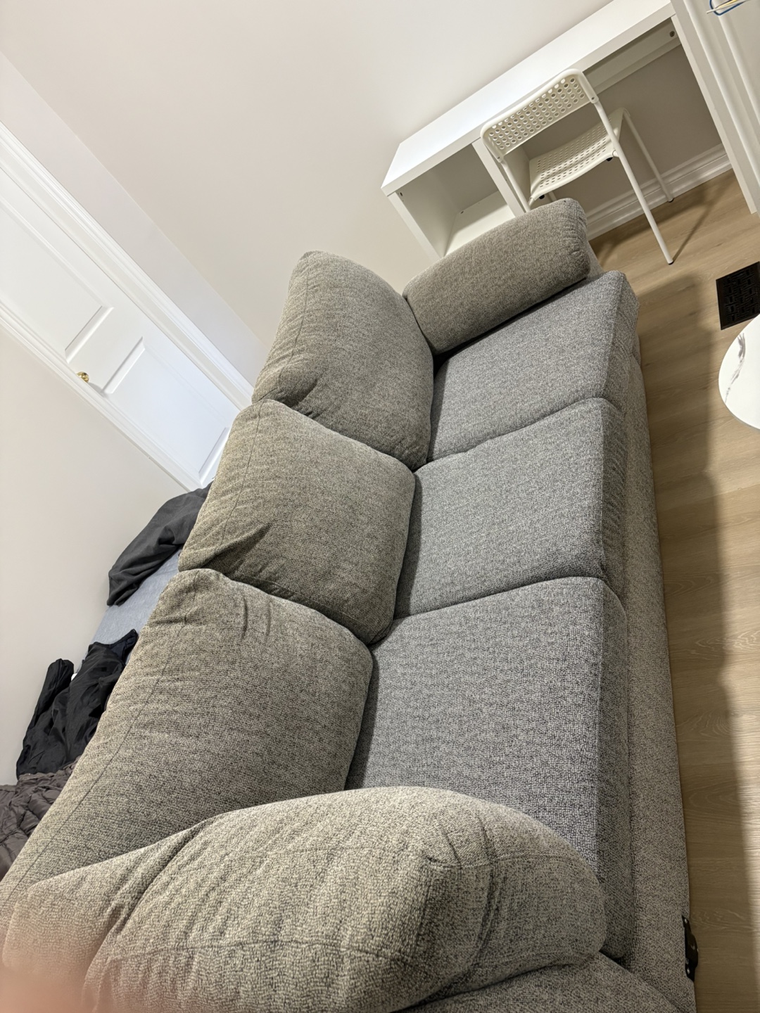 Grey Fabric Sofa - Comfy & Stylish - photo 2