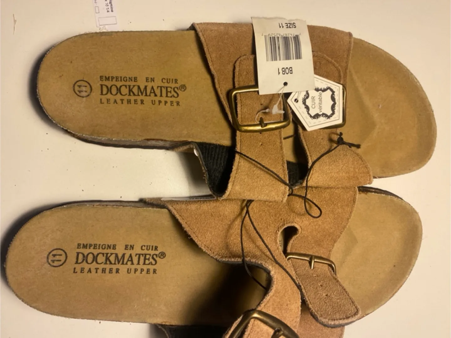 Dockmates Leather Sandals - Size 11 thumbnail