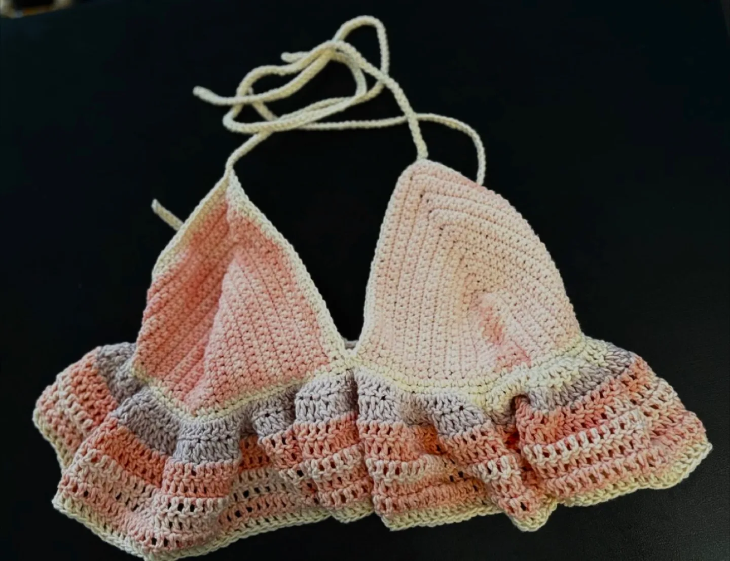 Handmade Crochet Bikini Top thumbnail