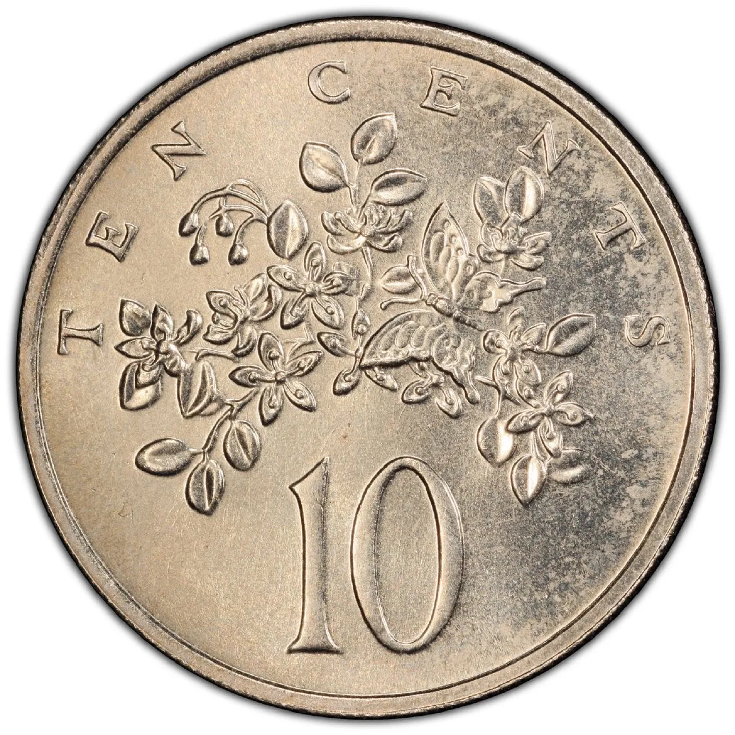 1969 JAMAICA TEN CENT PCGS MS 65 - FIRST INDEPENDENT COINAGE image indicator(2)