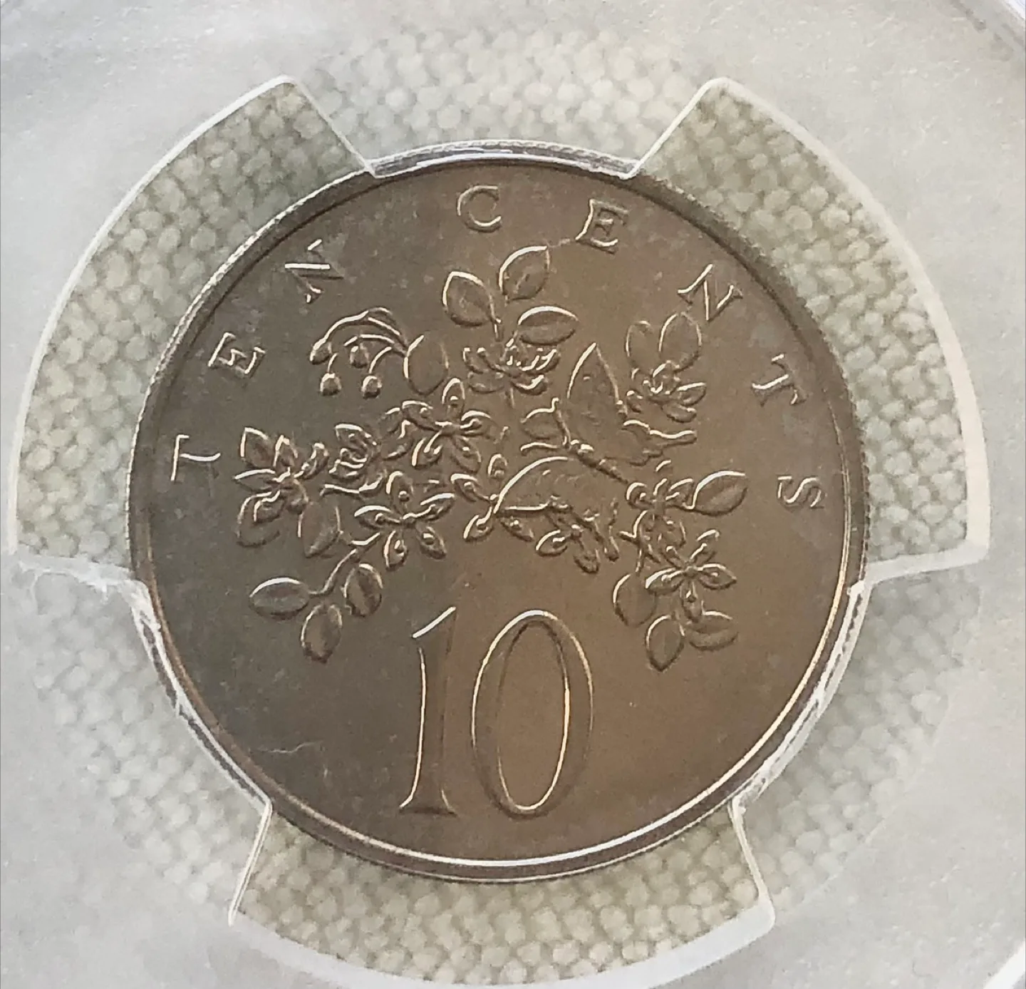 1969 JAMAICA TEN CENT PCGS MS 65 - FIRST INDEPENDENT COINAGE image indicator(6)