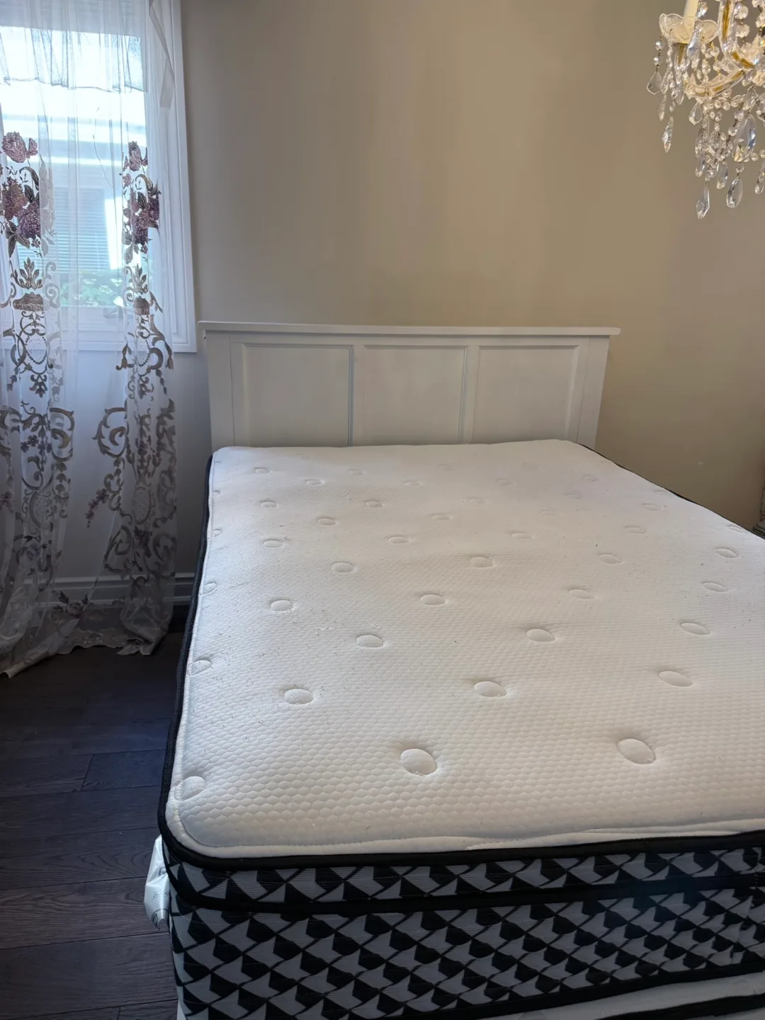 Bed Set - Two Double Mattresses , Box Spring and Frames image indicator(2)
