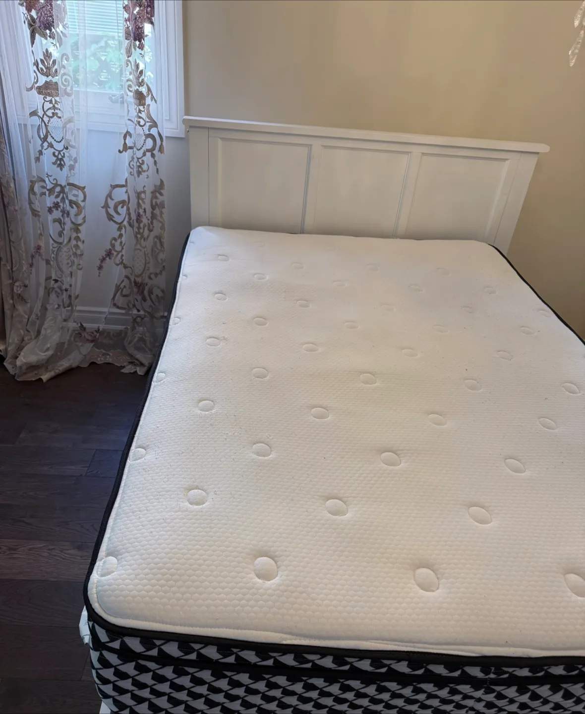 Bed Set - Two Double Mattresses , Box Spring and Frames image indicator(4)