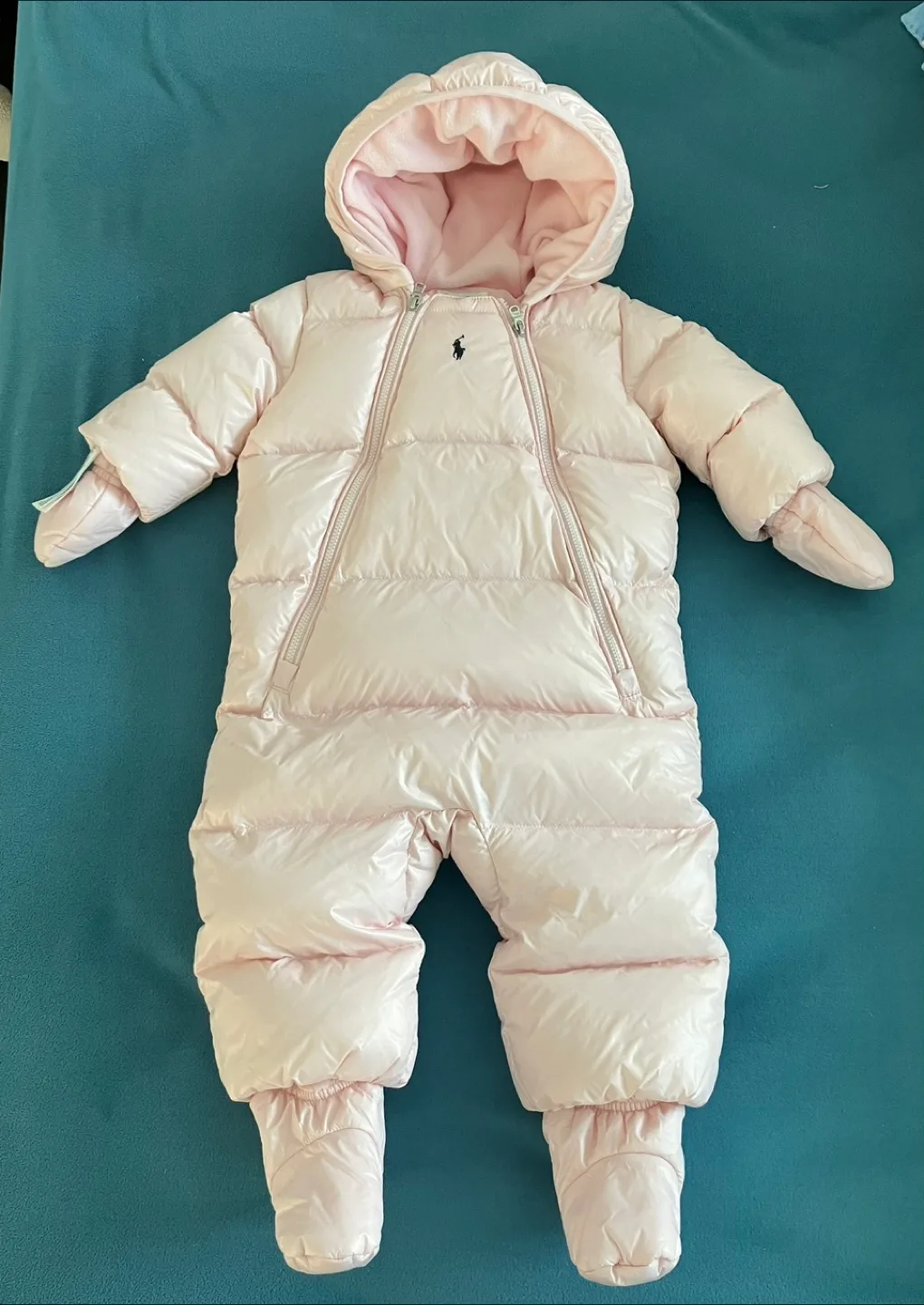 Ralph Lauren Baby Snowsuit - Size 9Months image indicator(2)