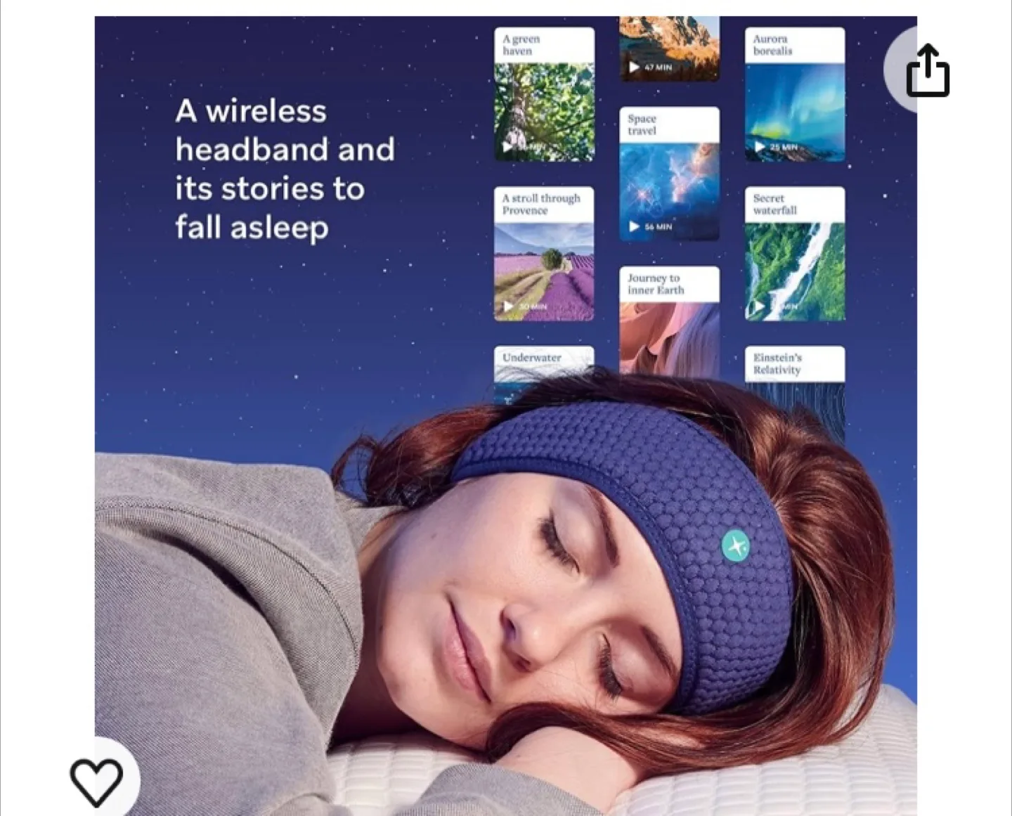 HoomBand Wireless Audio Headband for Sleep image indicator(2)