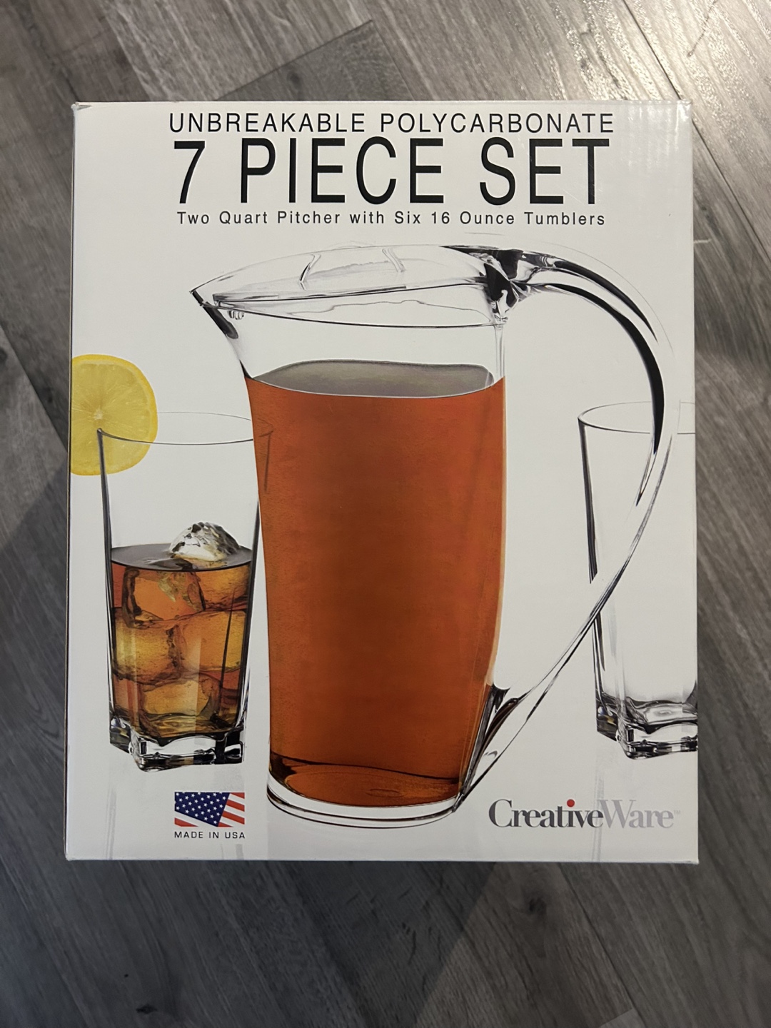 7 Piece Pitcher & Tumbler Set