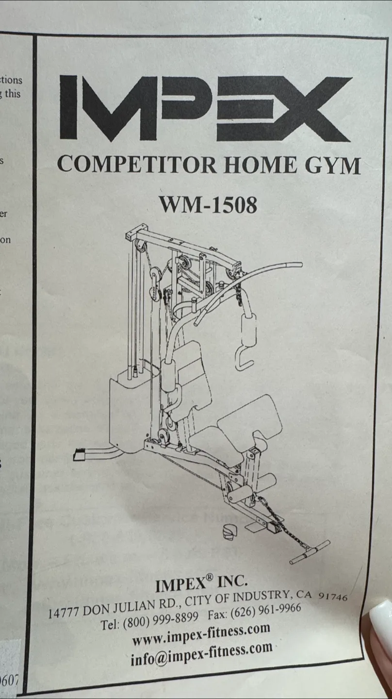 Impex Competitor Home Gym WM-1508 thumbnail