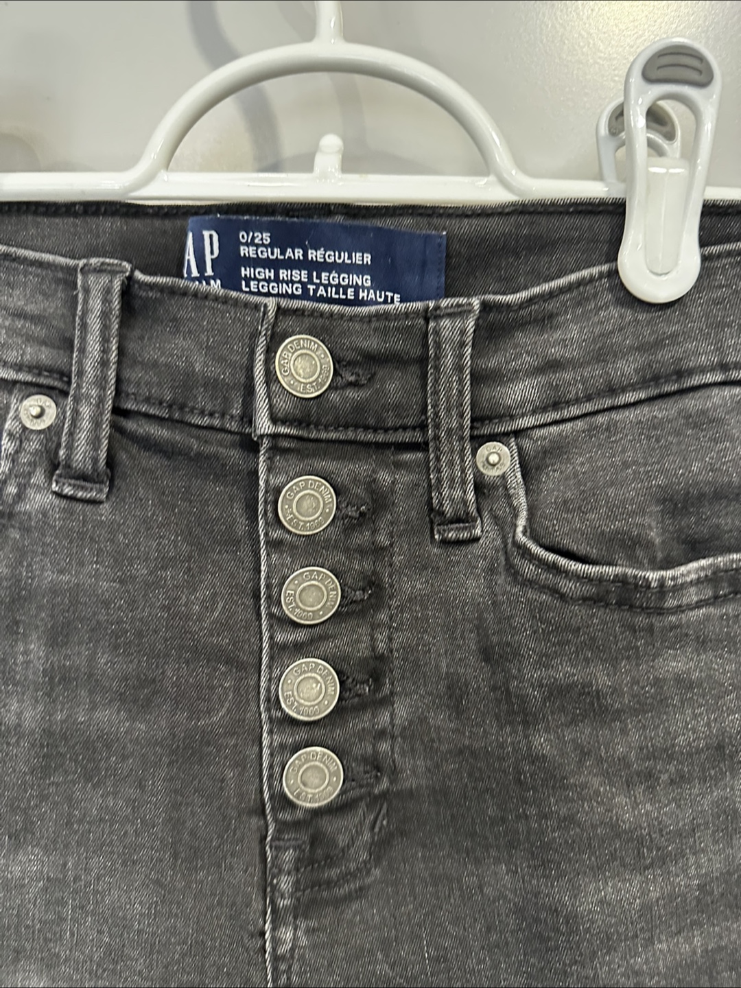 GAP High Rise Legging Jeans - Size 0/25 - photo 2