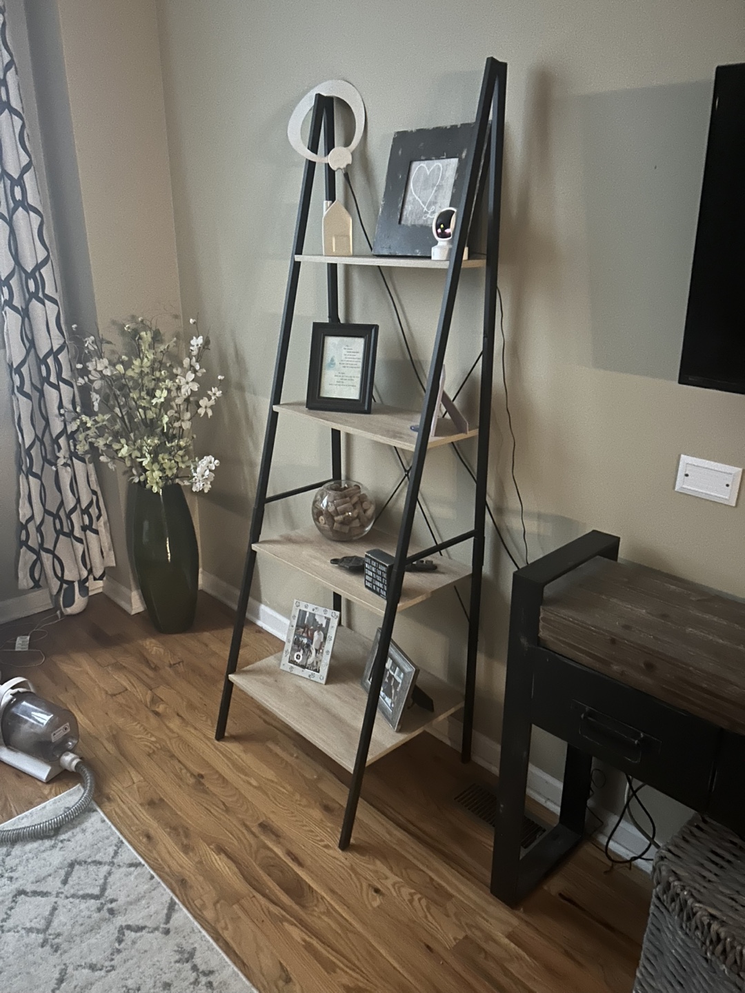 Set of 2 ClosetMaid Gray Ladder Bookshelf - photo 2