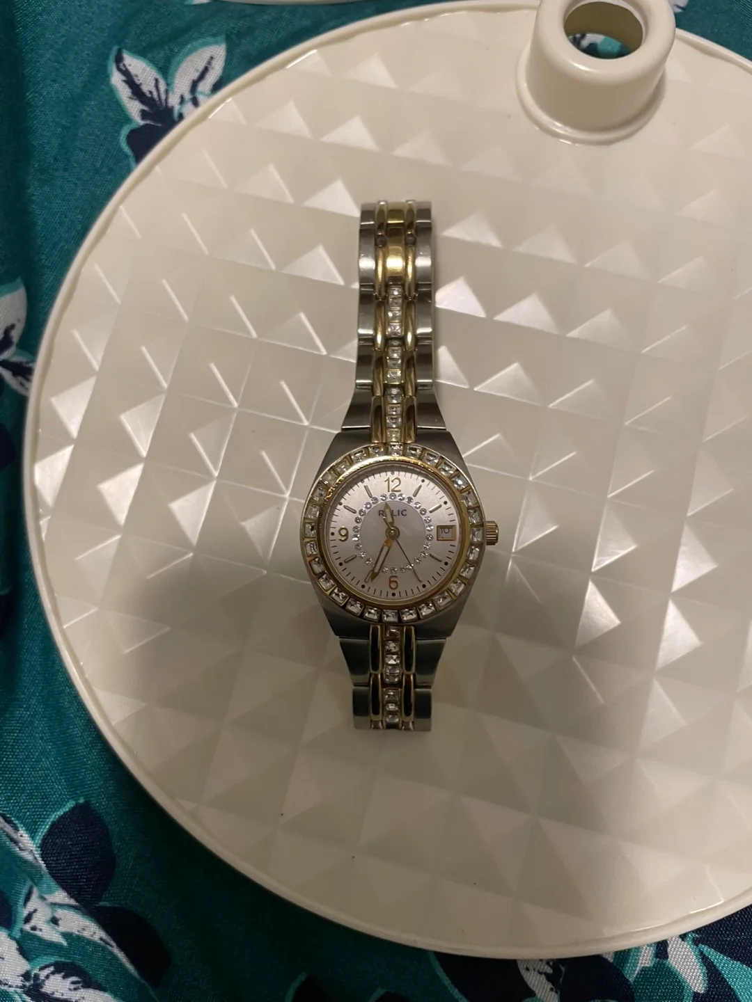 Relic Women's Two-Tone Crystal Watch thumbnail