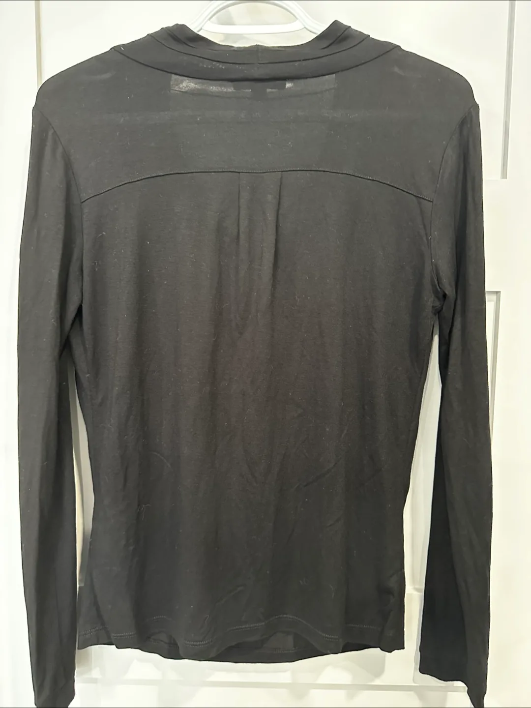 Mexx Metropolitan Black Cowl Neck Top - Size S image indicator(3)