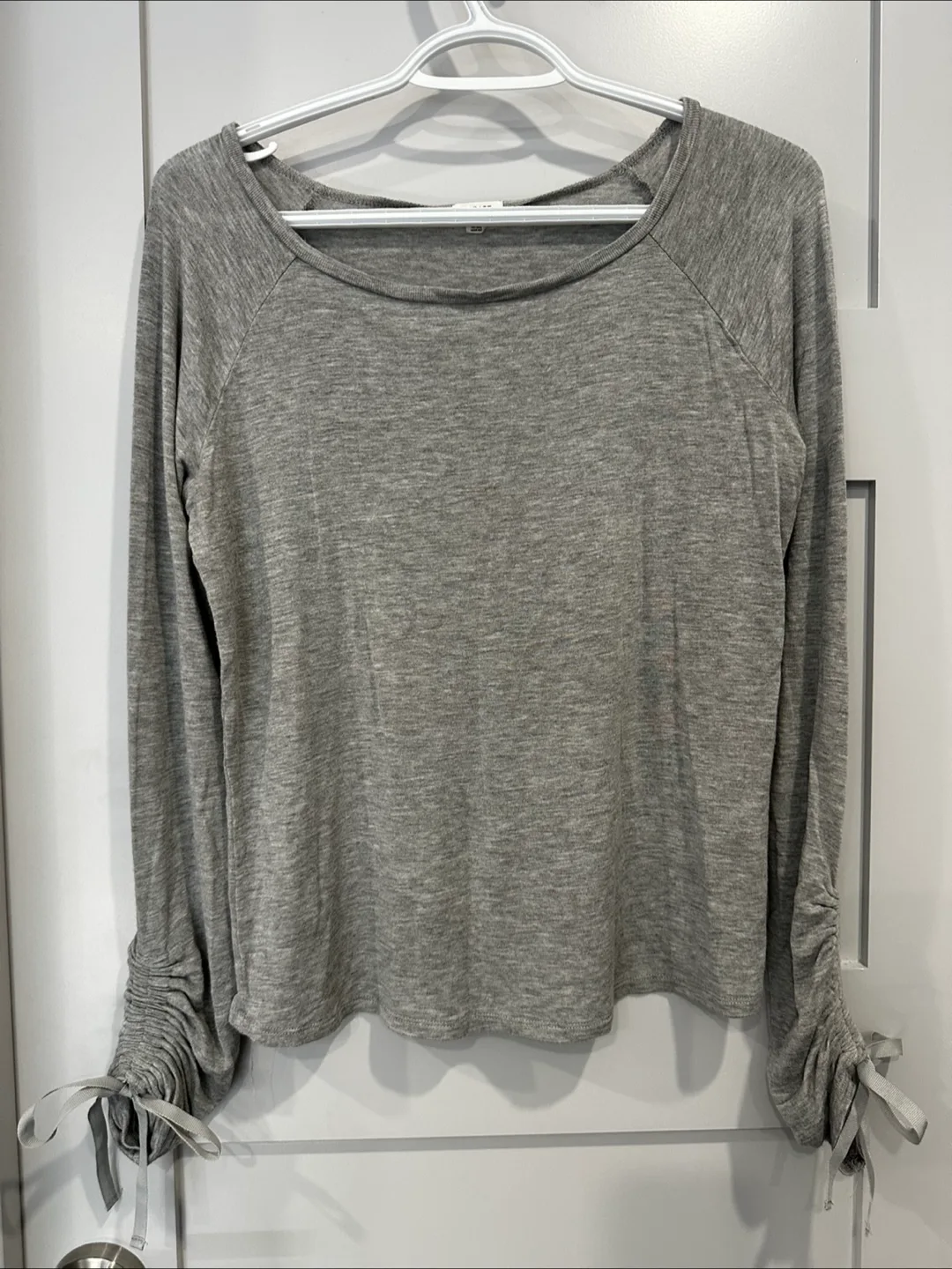 Garage Style Grey Long Sleeve Top - Size S thumbnail