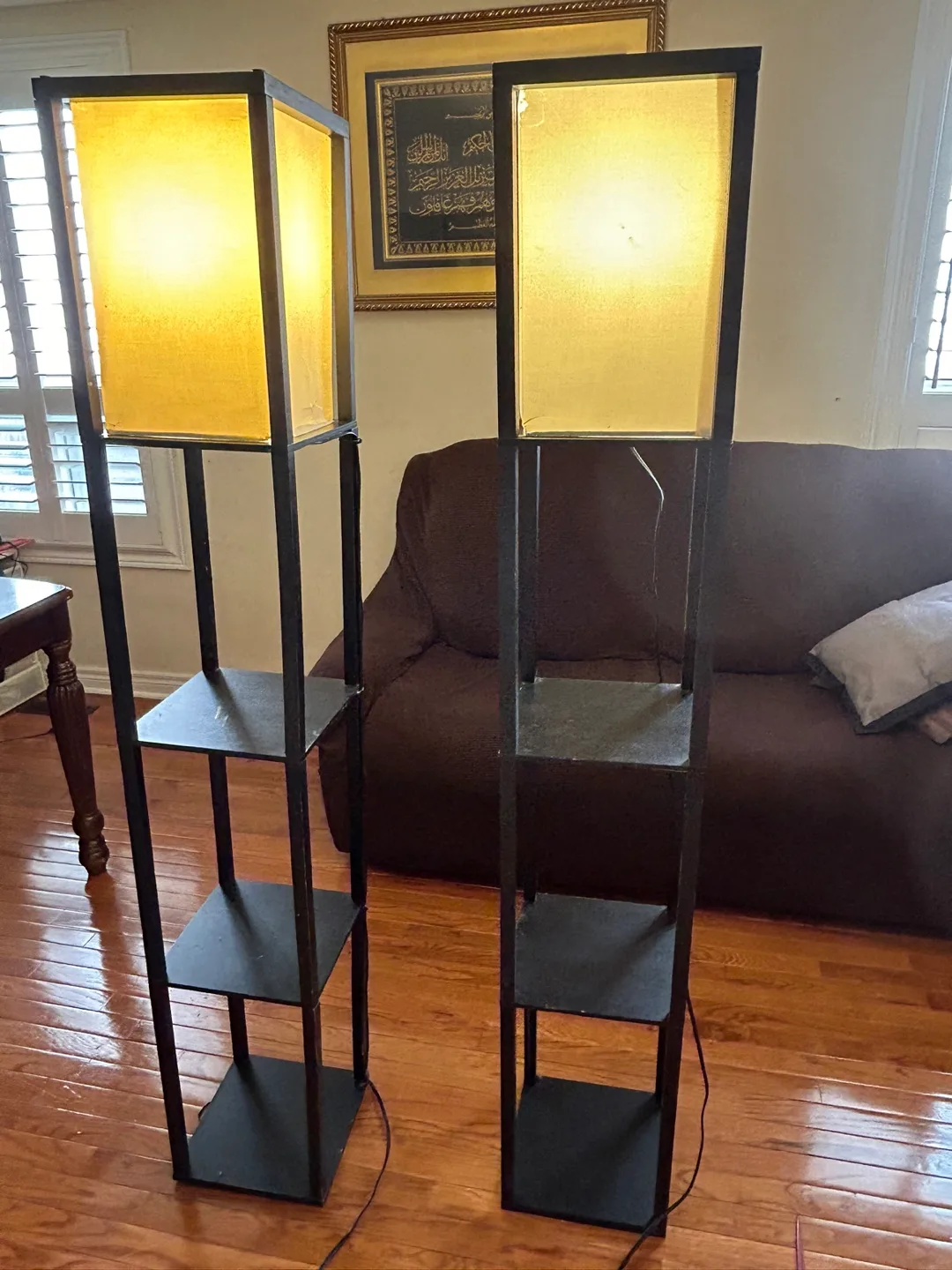 Shelved Floor Lamps *MOVING SALE* thumbnail