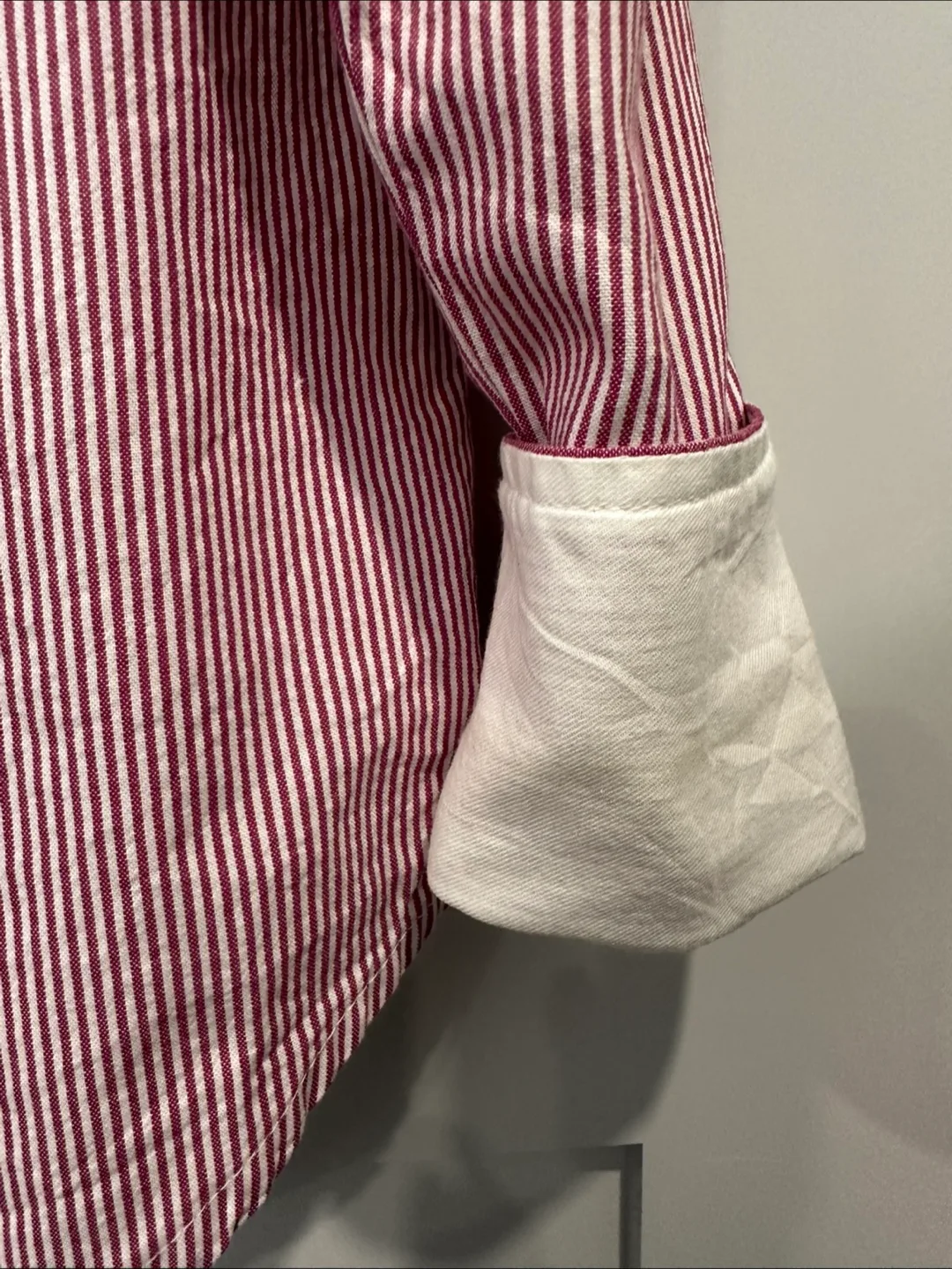 Tommy Hilfiger Striped Button-Down Shirt - Size S image indicator(3)