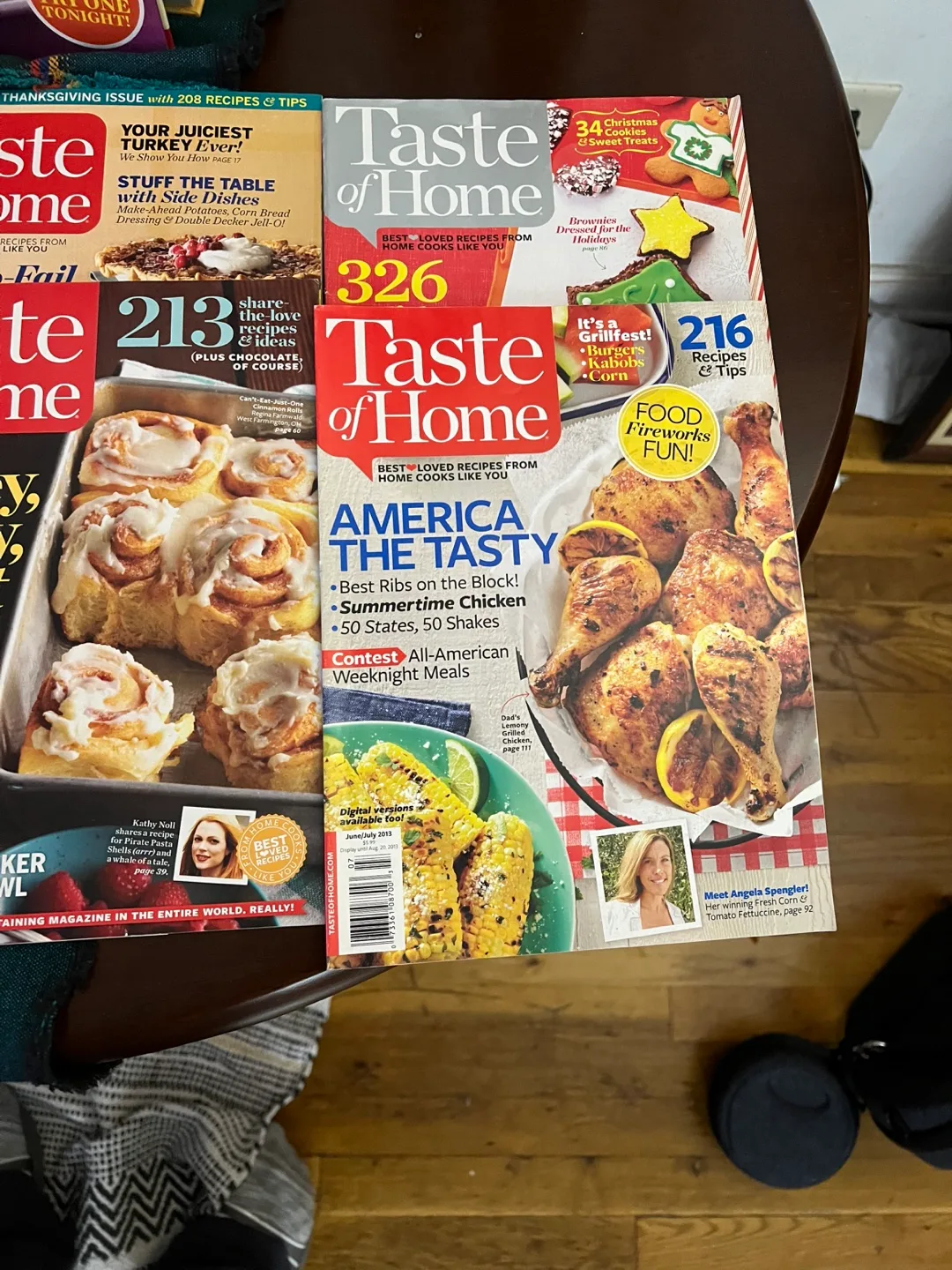 Taste of Home Cookbook Magazines.   $10 all them image indicator(5)