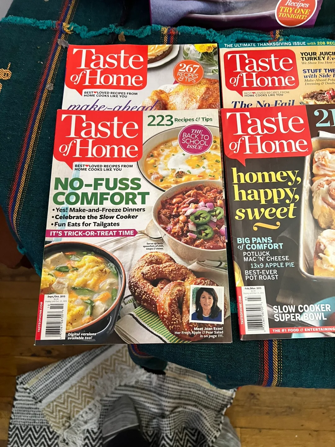 Taste of Home Cookbook Magazines.   $10 all them image indicator(2)