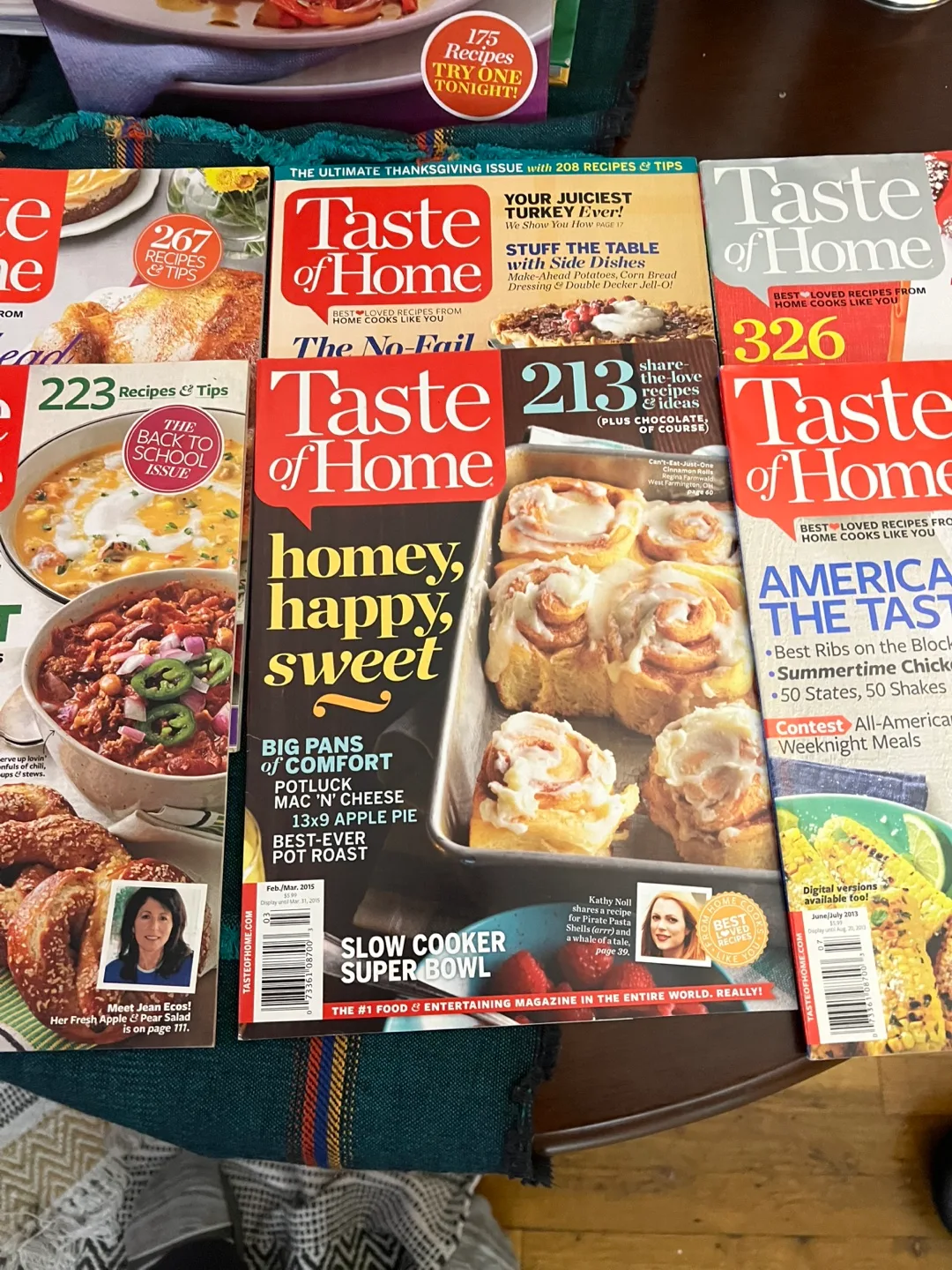 Taste of Home Cookbook Magazines.   $10 all them image indicator(3)