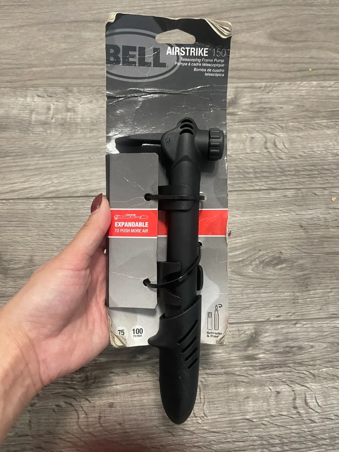Bell Airstrike 150 Telescoping Frame Pump - New thumbnail