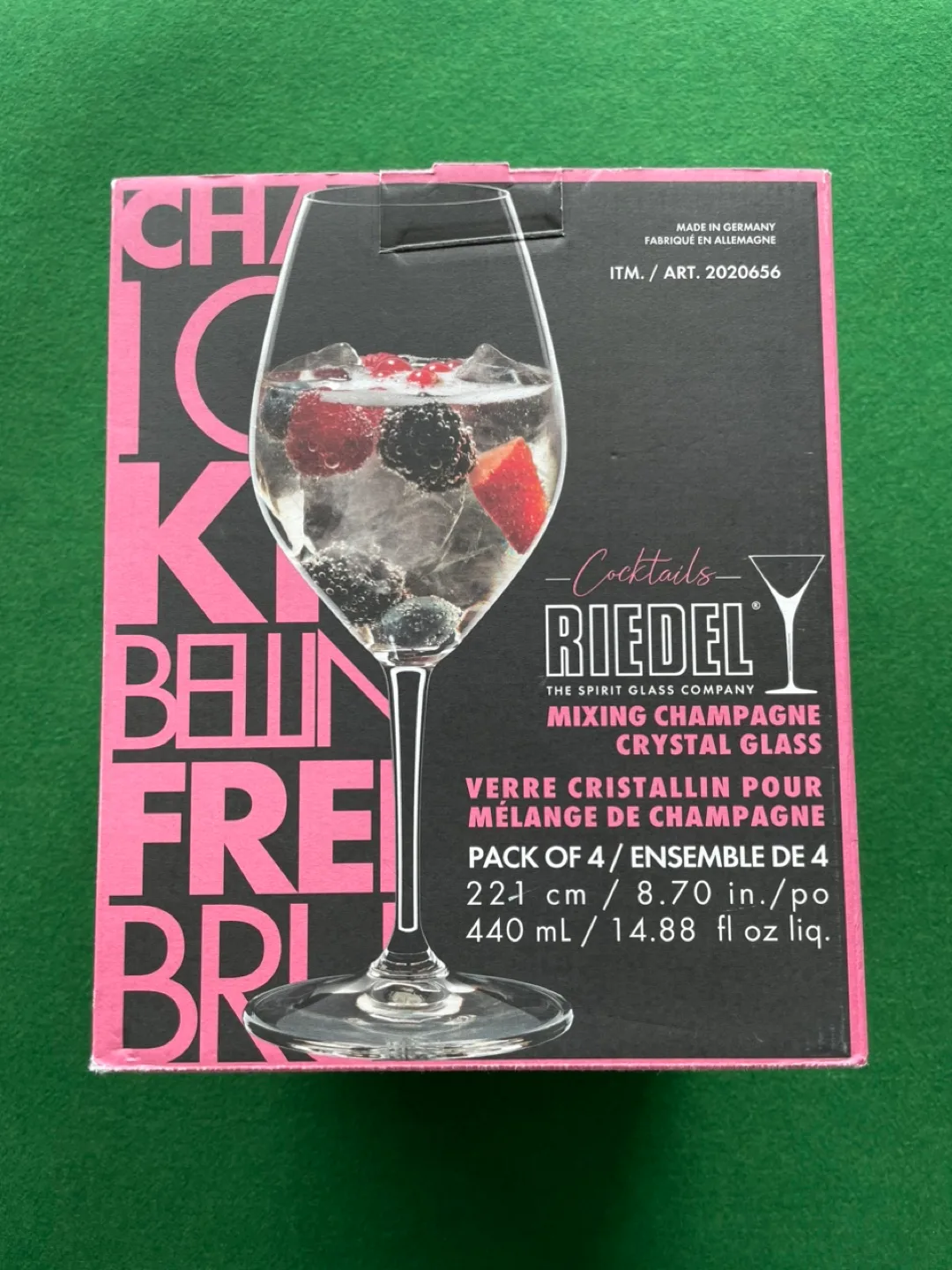 New Riedel Cocktail Mixing Champagne Glasses, Set of 4 image indicator(3)