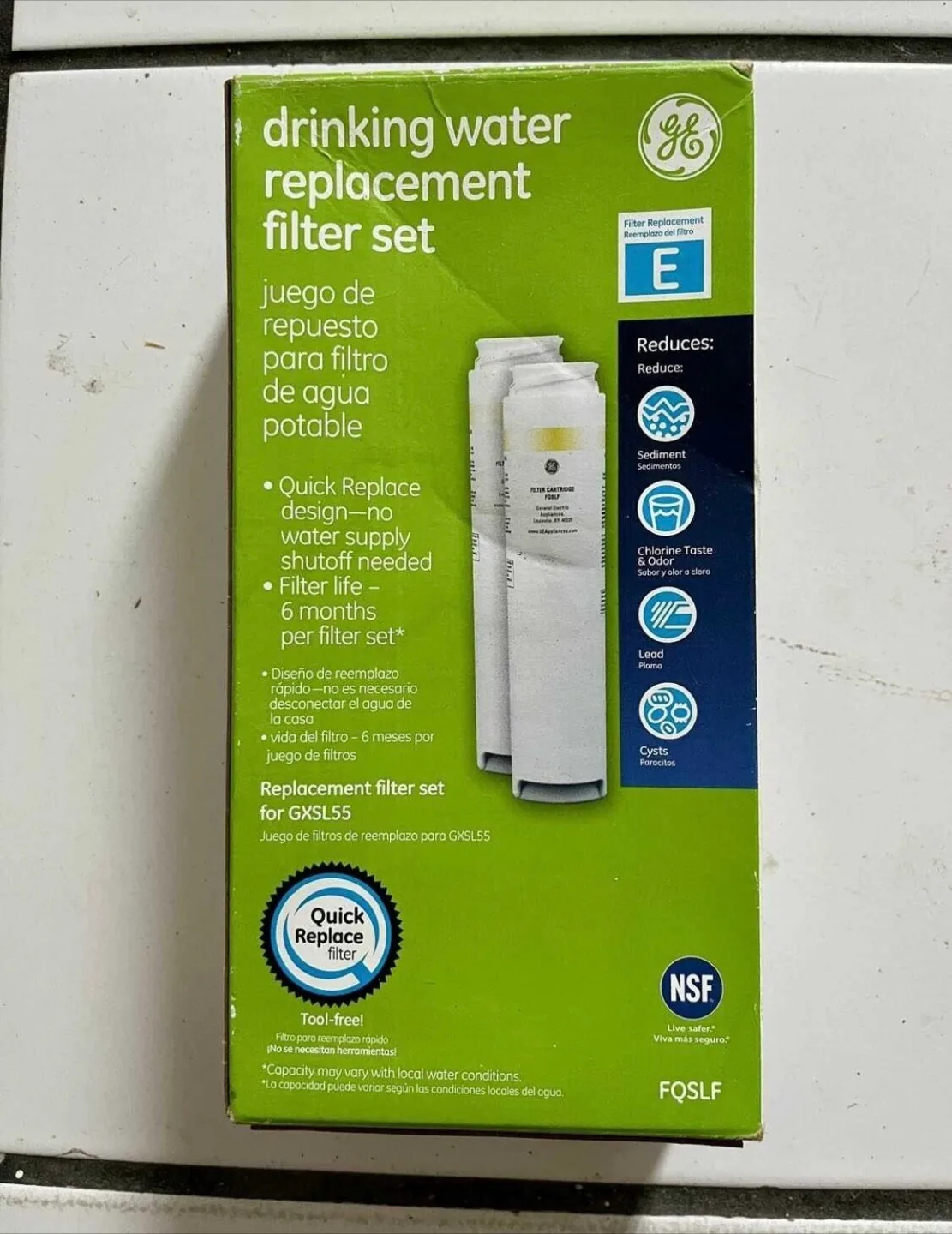 GE Drinking Water Filter Replacement Set for GXSL55 thumbnail