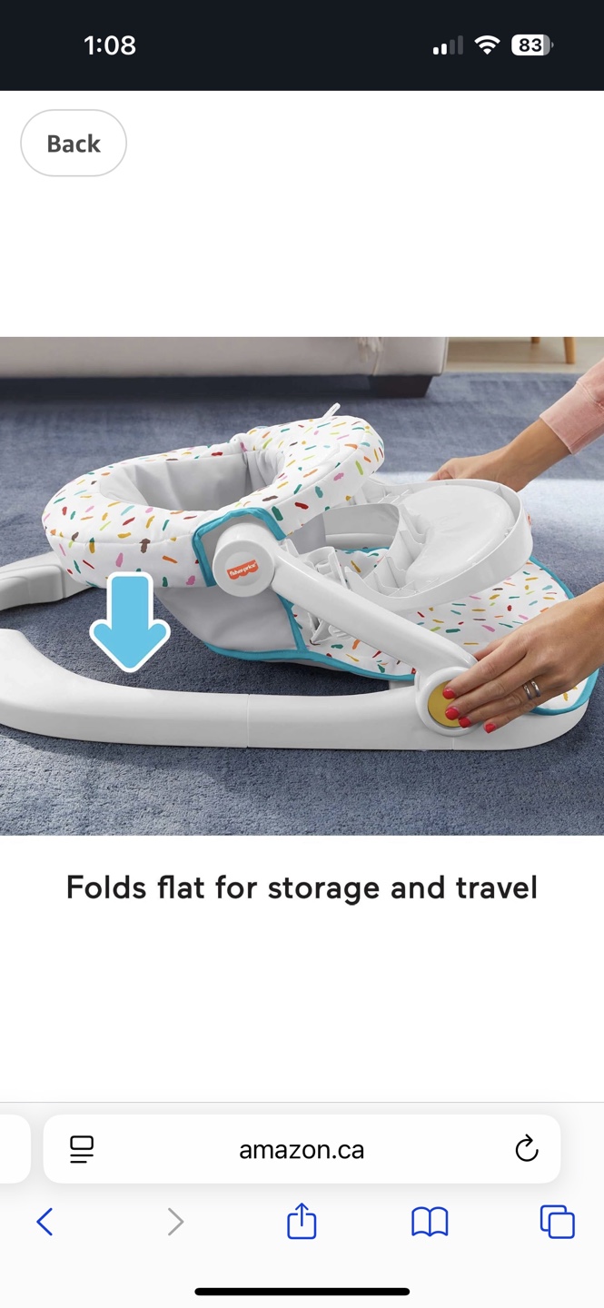 Fisher-Price Deluxe Sit-Me-Up Floor Seat - photo 4
