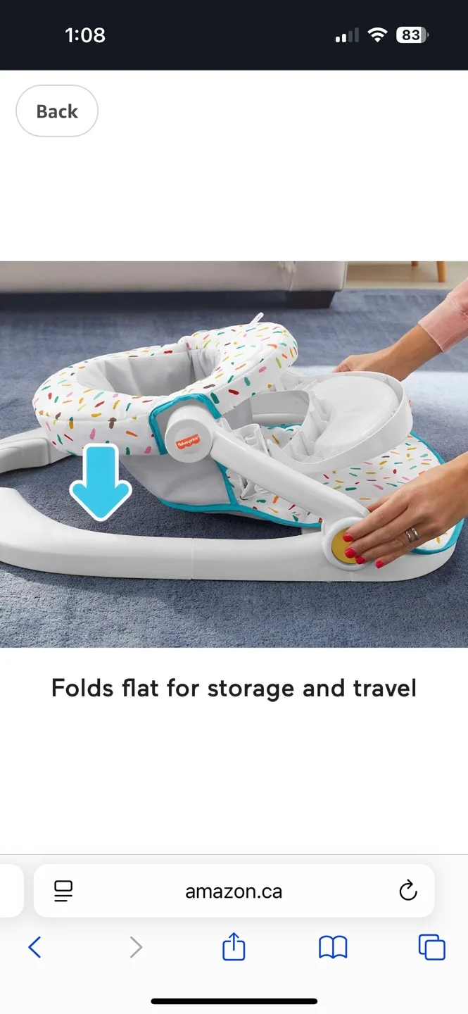 Fisher-Price Deluxe Sit-Me-Up Floor Seat image indicator(4)