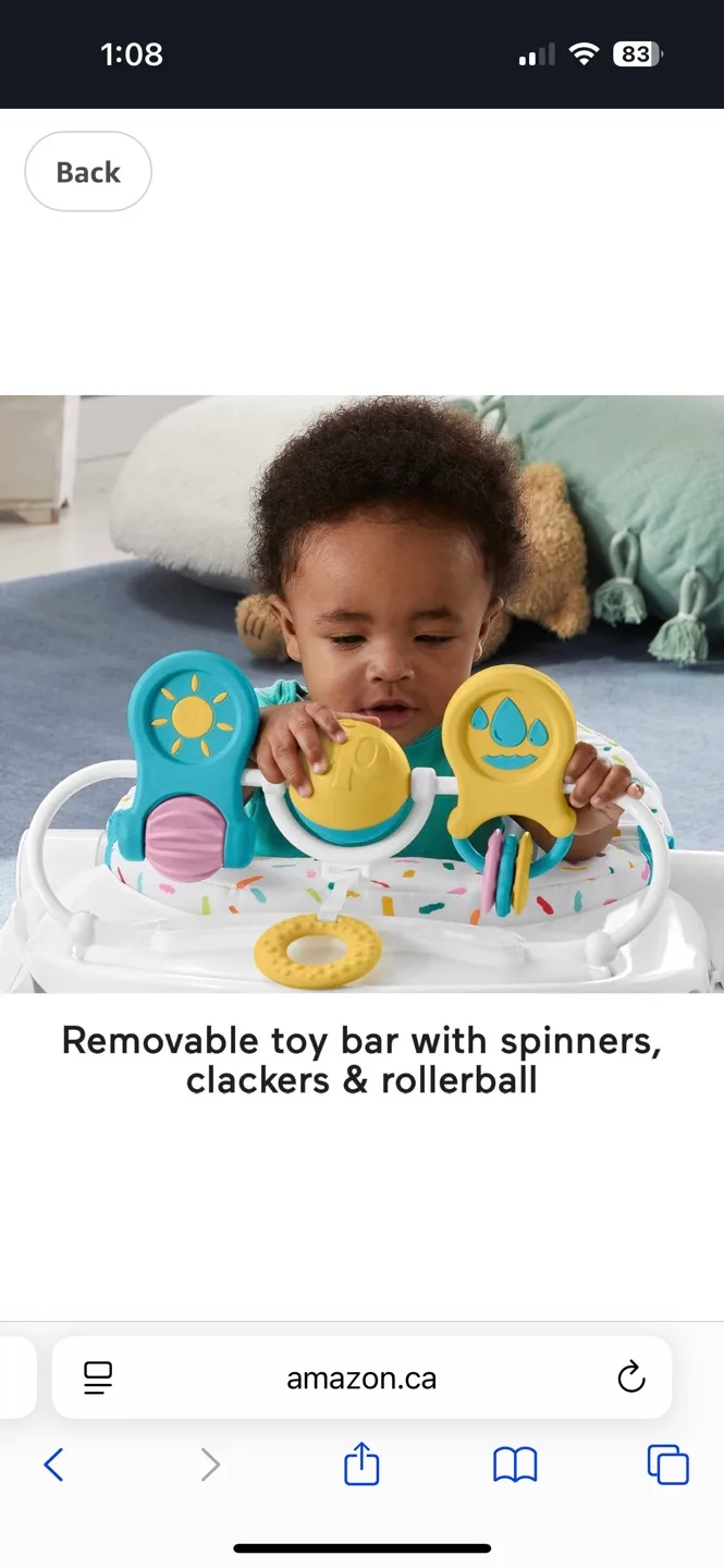 Fisher-Price Deluxe Sit-Me-Up Floor Seat image indicator(3)