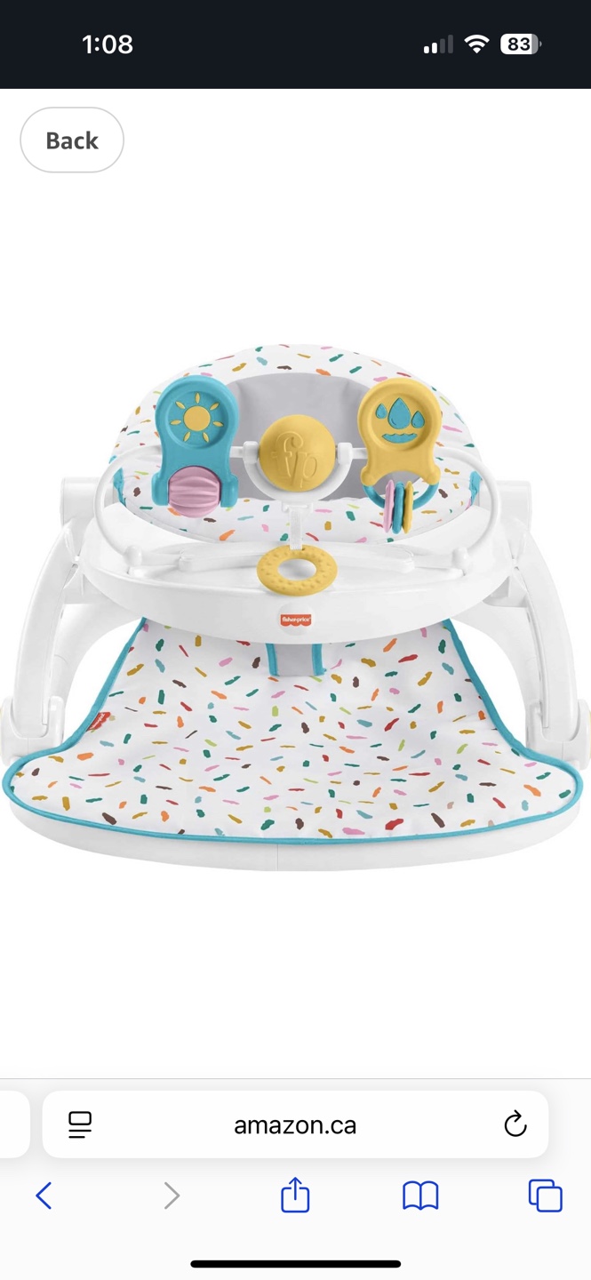 Fisher-Price Deluxe Sit-Me-Up Floor Seat