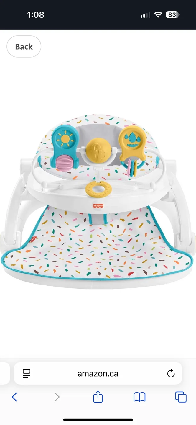 Fisher-Price Deluxe Sit-Me-Up Floor Seat