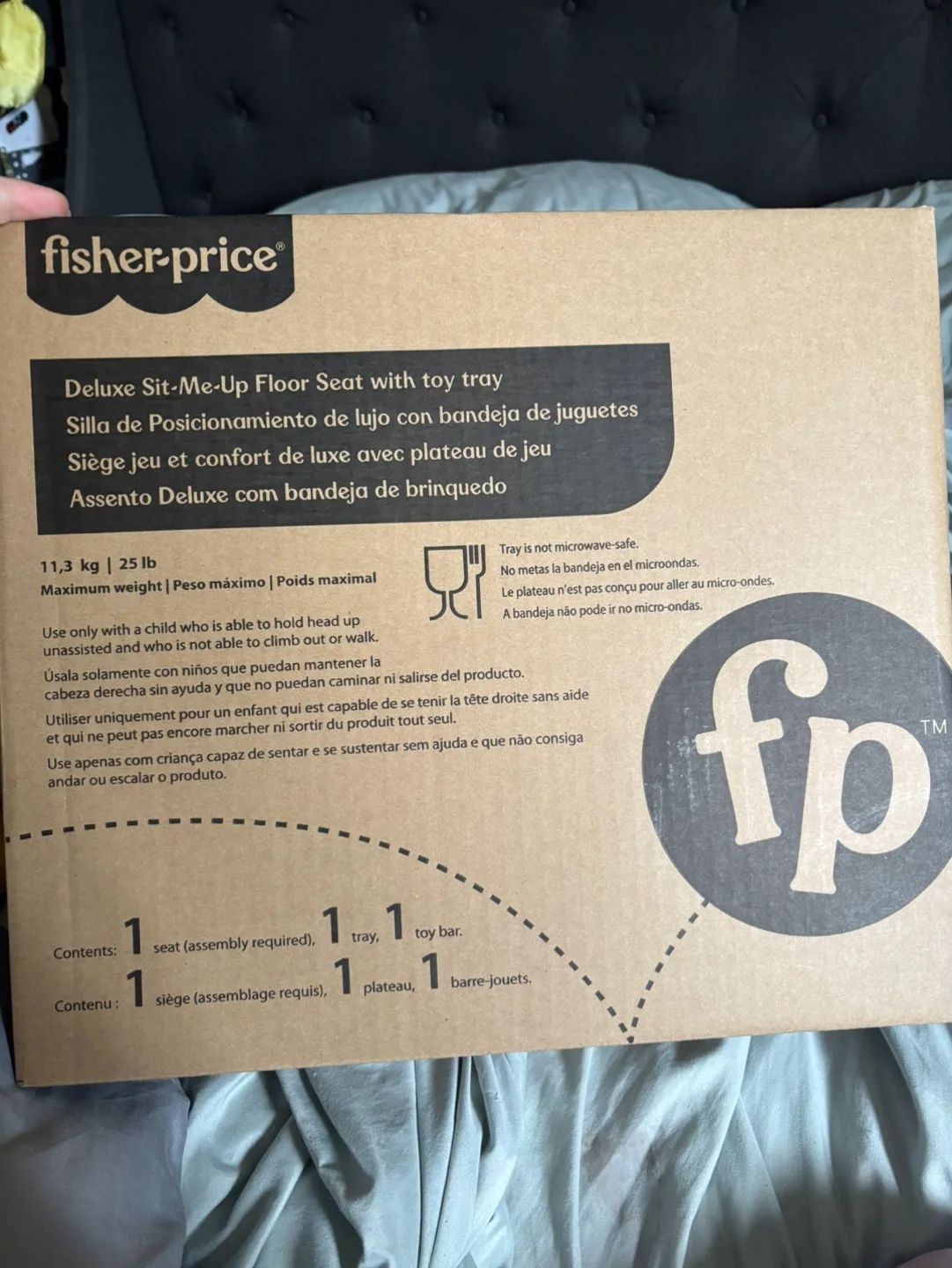 Fisher-Price Deluxe Sit-Me-Up Floor Seat image indicator(7)