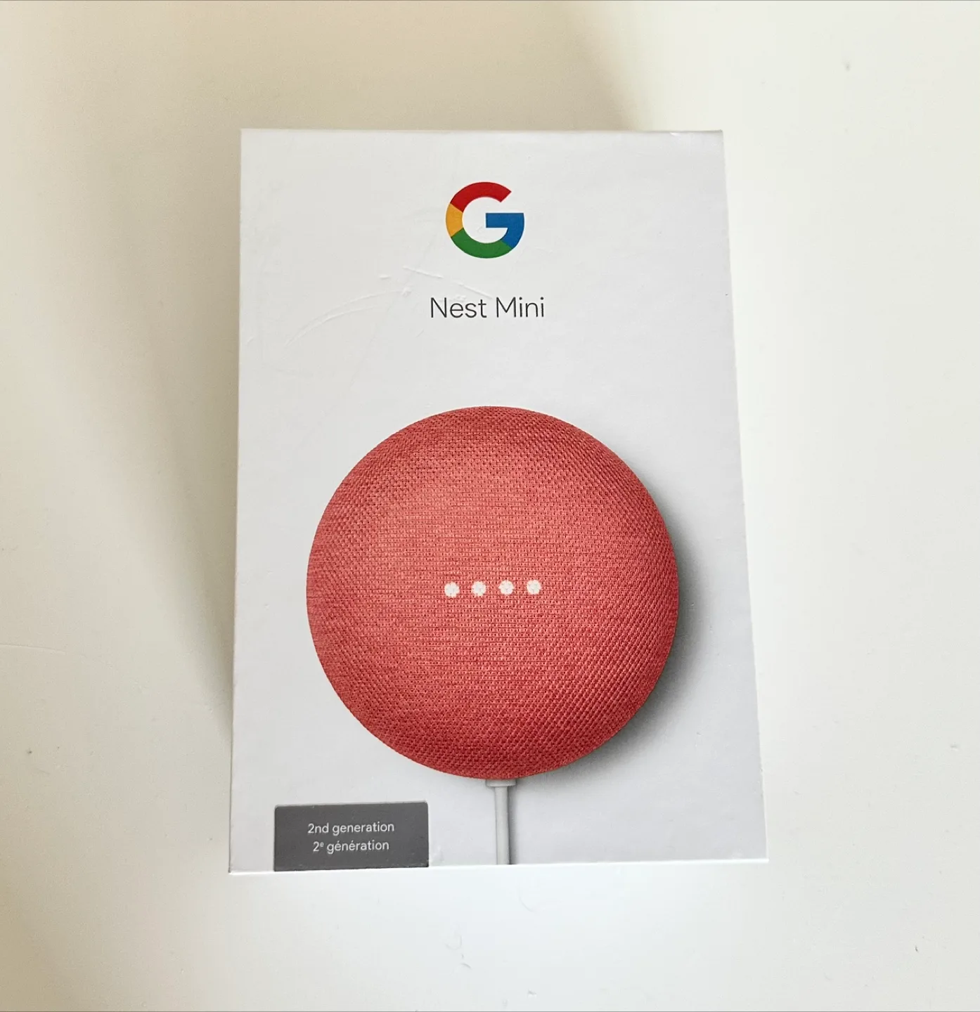 Google Nest Mini (2nd Gen) Coral thumbnail
