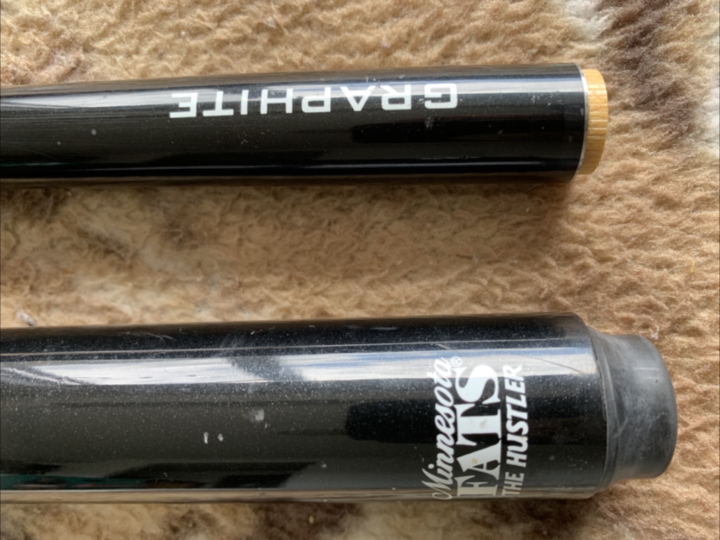 Minnesota Fats Hustler & Graphite Pool Cue Sticks - photo 2