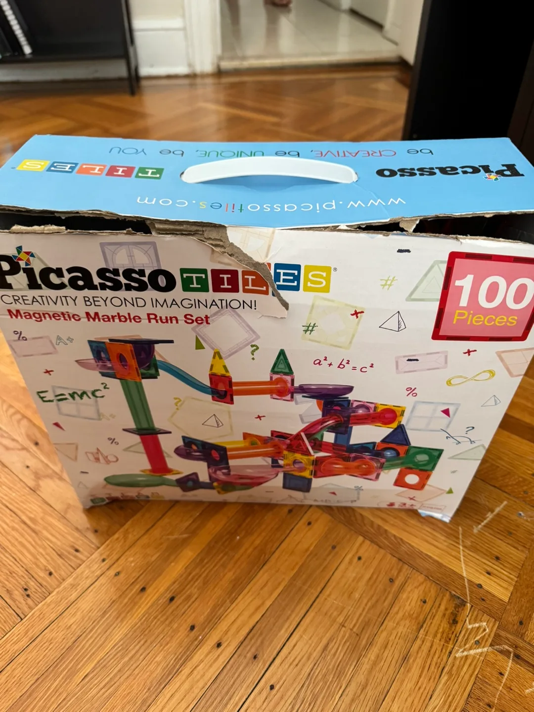 PicassoTiles Magnetic Marble Run Set thumbnail